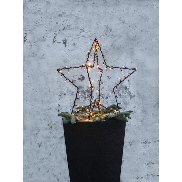 Juoda šviečianti Kalėdų dekoracija Foldy - Star Trading-image-3