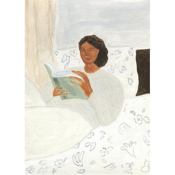 Plakatas 50x70 cm Morning Read  – Isabelle Vandeplassche – The Poster Club