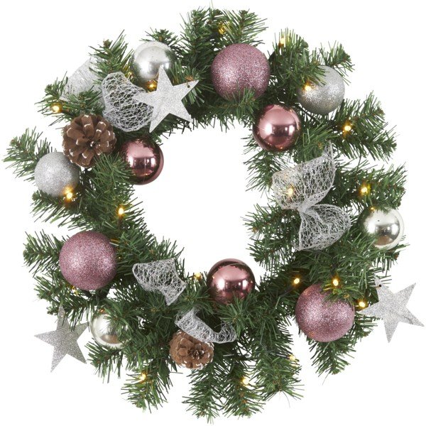 LED vainikas Star Trading Noel, ⌀ 40 cm-image-1