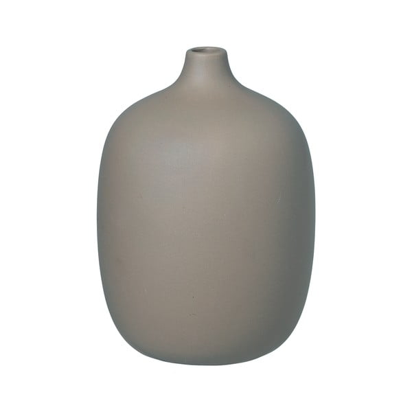 Pilka vaza Blomus Ceola, aukštis 18,5 cm