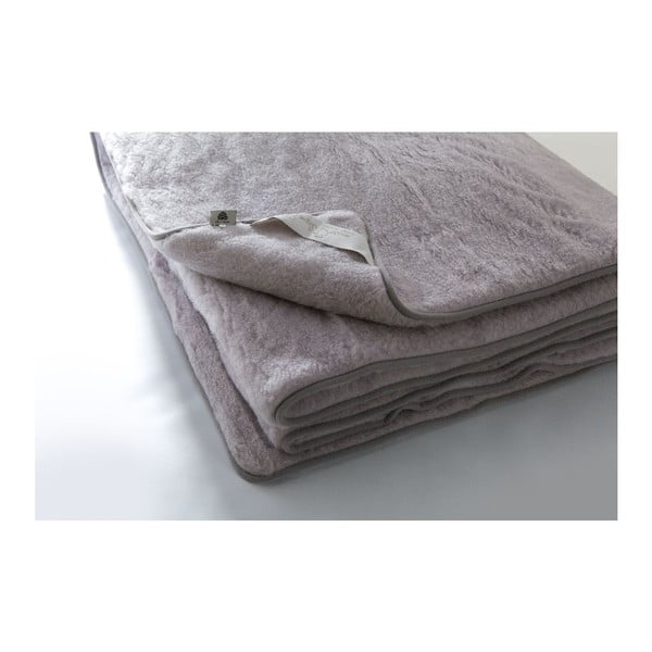 Pilka merino vilnos antklodė Royal Dream Quilt, 200 x 220 cm