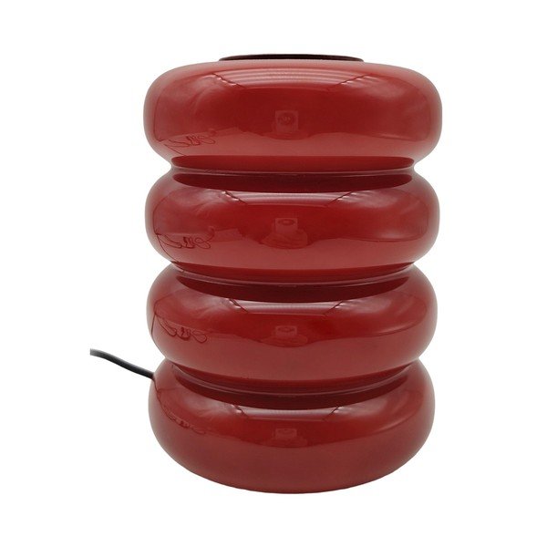 Raudonos spalvos iš stiklo stalinis šviestuvas LED (aukštis 16,5 cm) Aro – Leitmotiv