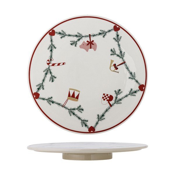 Iš molio padėklas su Kalėdų motyvu ø 35 cm Yule – Bloomingville-image-3