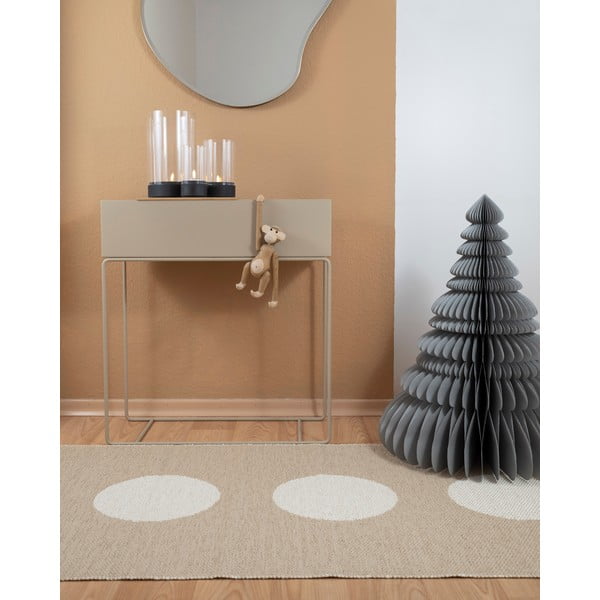 Smėlio spalvos lauko kilimas 70x150 cm Vera Beige – Pappelina-image-1