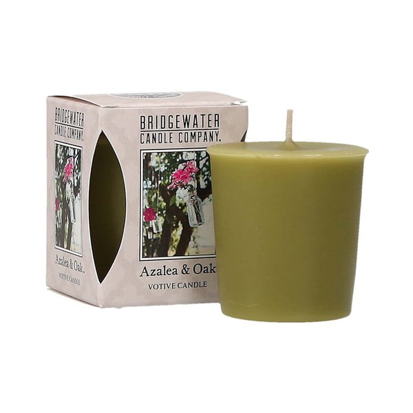 Kvapioji žvakė su azalijos ir ąžuolo aromatu Bridgewater Candle Company, degimo trukmė 15 val.