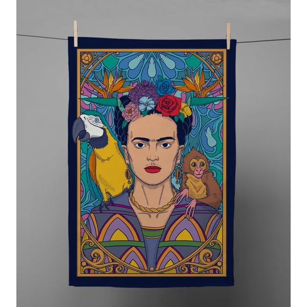 Rankšluostis 50x70 cm Frida ArtDeco - Frida Kahlo