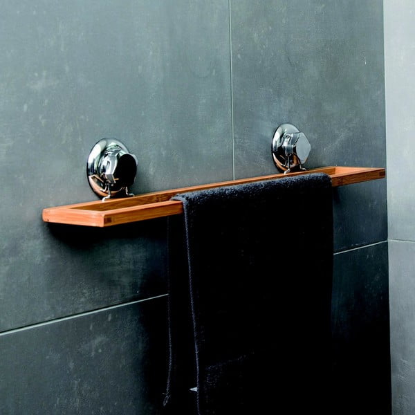 Bambukinis sieninis rankšluosčių laikiklis Compactor Spa-image-1