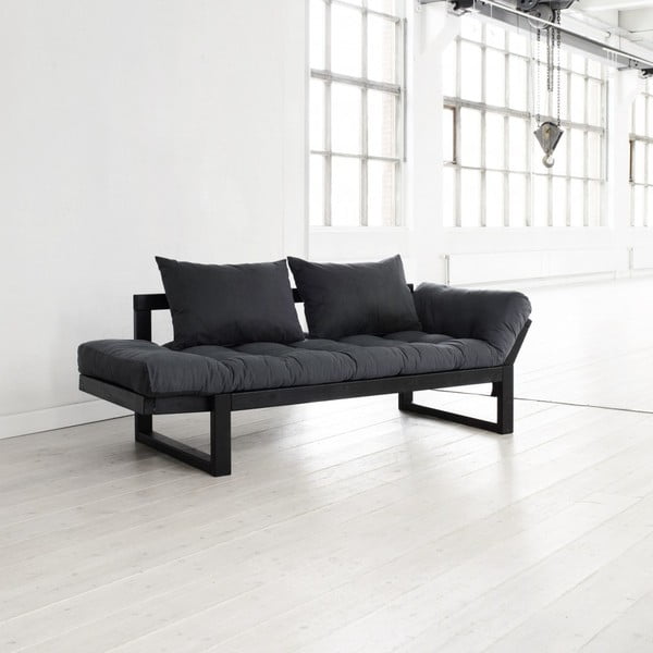 "Karup Edge" sofa, pilka/juoda
