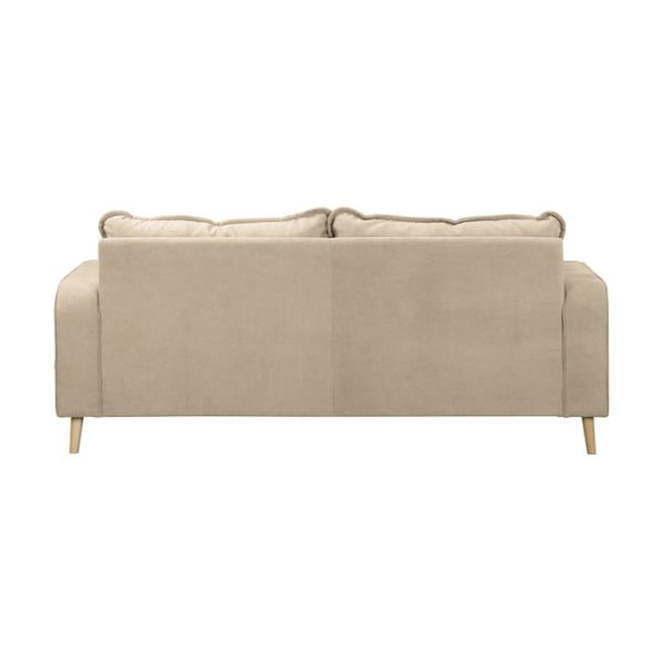 Smėlio spalvos sofa 193 cm Beata - Ropez-image-4