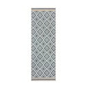 Geltonos spalvos/mėlynos spalvos lauko ir vidaus kilimas 80x230 cm Zia Trellis – Flair Rugs