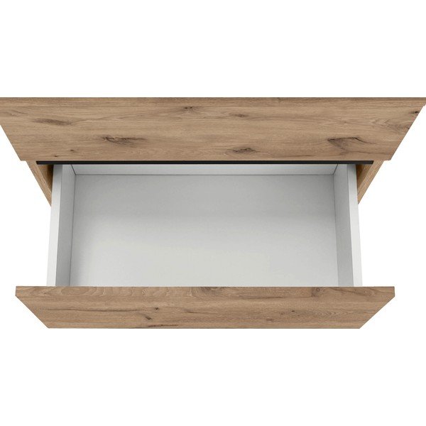 Spintelė po kriaukle natūralios spalvos iš ąžuolo 60x55 cm Wisla – Støraa-image-4