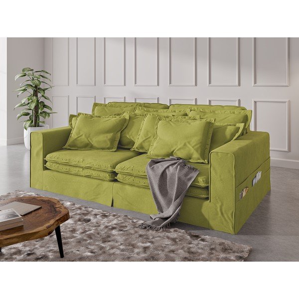 Šviesiai žalios spalvos sofa 236 cm Nora – Ropez-image-3