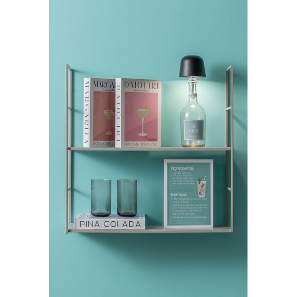 Dekoratyvinė baltos spalvos/oranžinės spalvos iš popieriaus daiktadėžė 18x4x25 cm Margarita – PT LIVING-image-3
