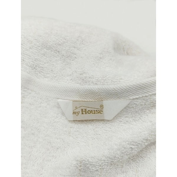 Baltas paplūdimio rankšluostis 100x180 cm Big - My House-image-1