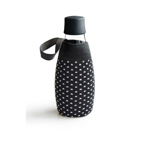 Stiklinio butelio dangtelis "ReTap" su taškeliais, 500 ml