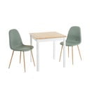 Valgomojo stalo ir dviejų kėdžių komplektas Bonami Essentials - Bonami Essentials