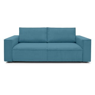 Turkio spalvos velvetinė sofa-lova Bobochic Paris Nihad, 245 cm