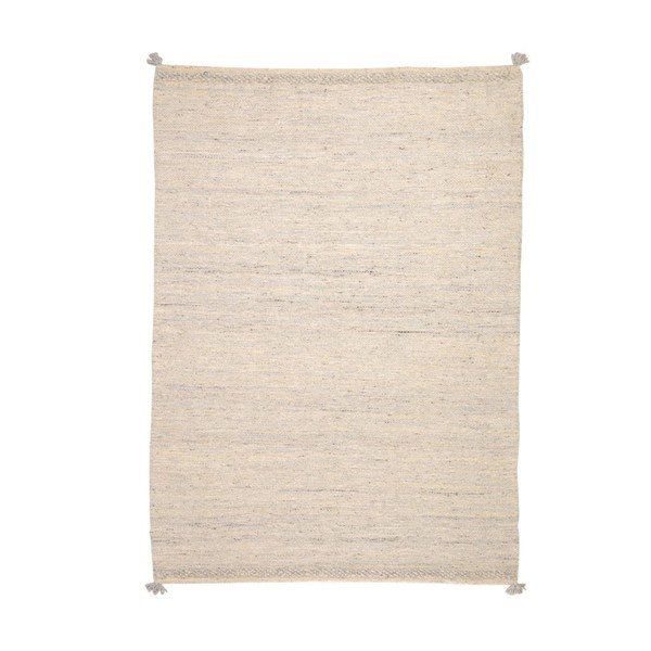 Kreminės spalvos iš vilnos mišinio kilimas 160x230 cm Carime – Kave Home