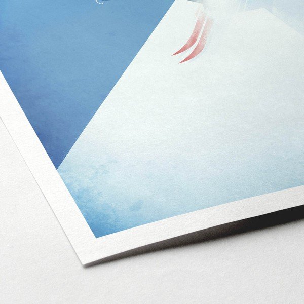 Plakatas Travelposter Ski France, A3-image-2