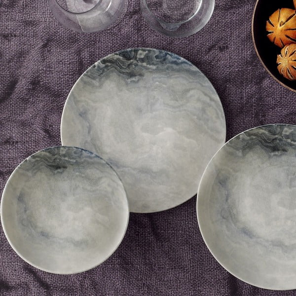 24 dalių indų rinkinys Güral Porselen Lagoon-image-1