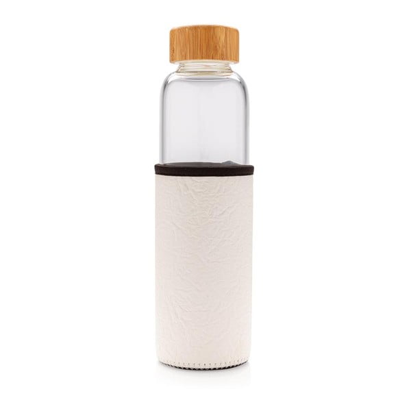 Stiklinis butelis su balta rankena XD Collection, 0,55 l