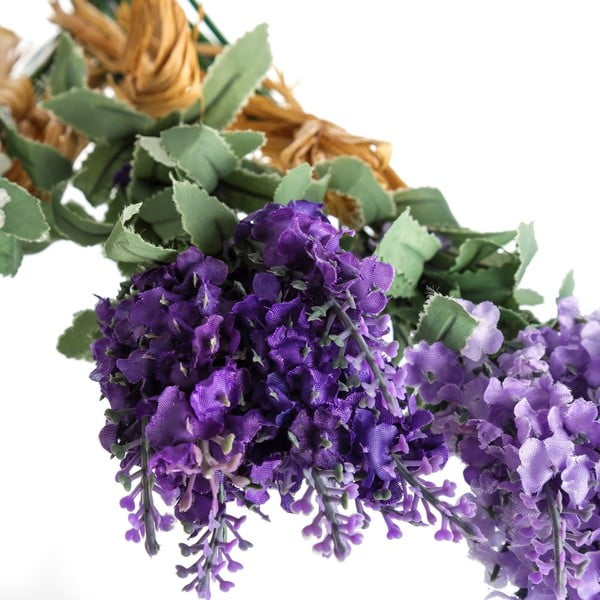 Dirbtinės gėlės 3 vnt. (aukštis 32 cm) Lavender Bouquet – Casa Selección-image-2