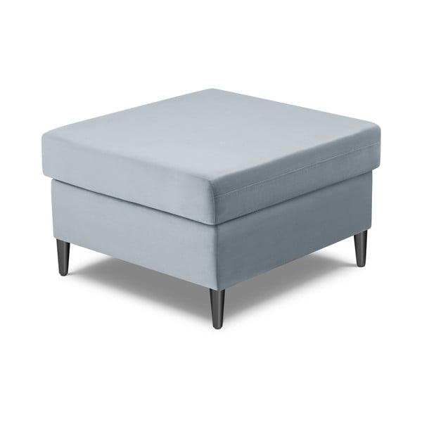 Šviesiai mėlynos spalvos iš velveto taburetė Kyoto – Cosmopolitan Design-image-2