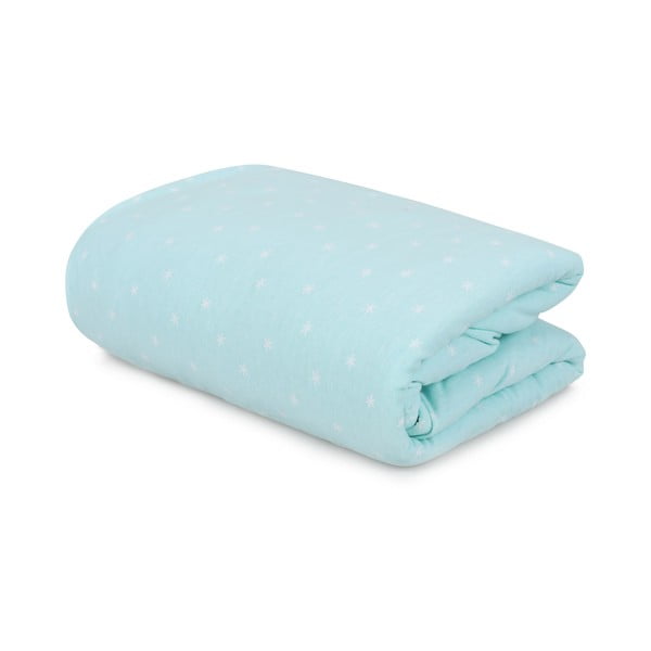 Turkio spalvos medvilninė vaikiška antklodė 100x80 cm Sunny - Mijolnir-image-2