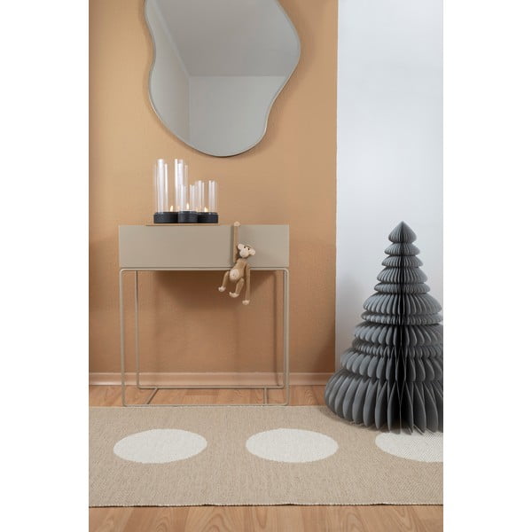 Smėlio spalvos lauko kilimas 70x150 cm Vera Beige – Pappelina-image-4