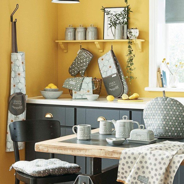 3 medvilninių virtuvinių rankšluosčių rinkinys Cooksmart® Purity-image-2