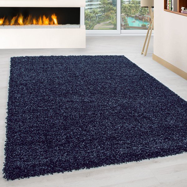 Tamsiai mėlynos spalvos kilimas 60x110 cm Life – Ayyildiz Carpets-image-1