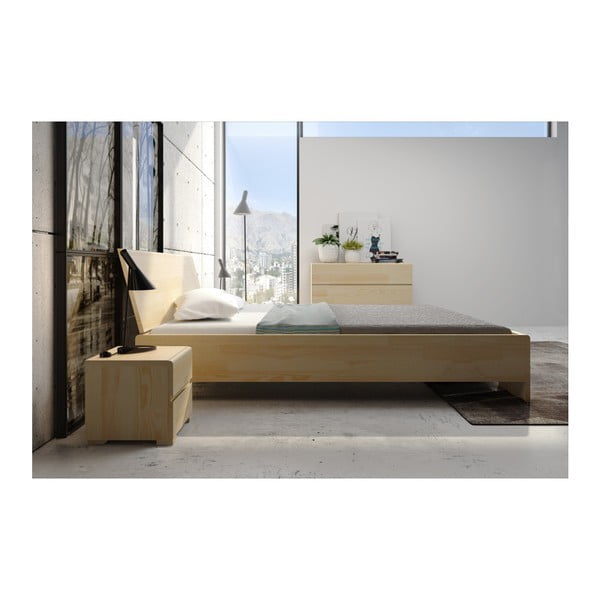 Dvigulė lova iš pušies medienos SKANDICA Vestre Maxi, 200 x 200 cm-image-4