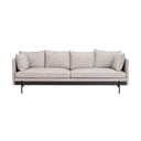 Smėlio spalvos pilka sofa Rowico Shelton