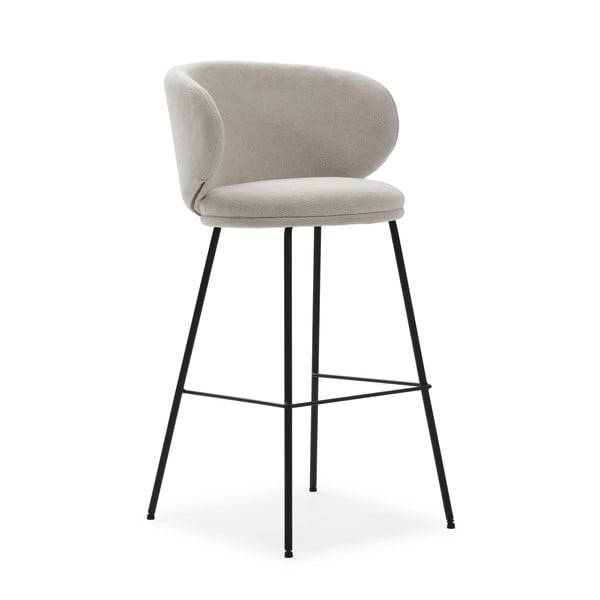 Baro taburėtės smėlio spalvos 2 vnt. (sėdynės aukštis 65 cm) Rush – Marckeric