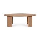 Iš akacijos masyvo sodo kavos staliukas 80x100 cm Pablo – Bizzotto