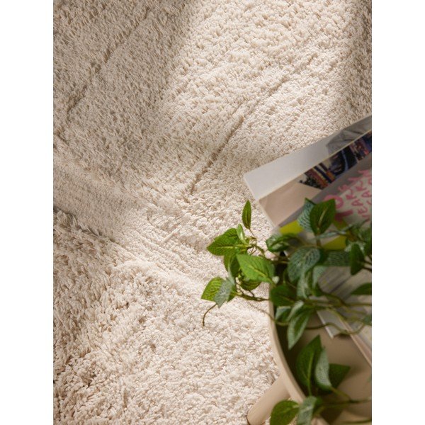 Rankų darbo kreminės spalvos apvalios formos kilimas ø 200 cm Lambeth Jasper – Ted Baker-image-3