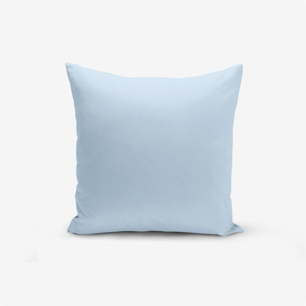 Mėlynas pagalvės užvalkalas Minimalist Cushion Covers Düz, 45 x 45 cm