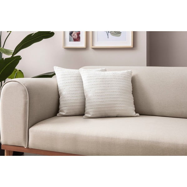 Dekoratyviniai pagalvių užvalkalai 2 vnt. 43x43 cm – Mioli Decor-image-1