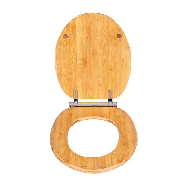 Medinė tualeto sėdynė Wenko Bambusa, 35 x 41 cm-image-1