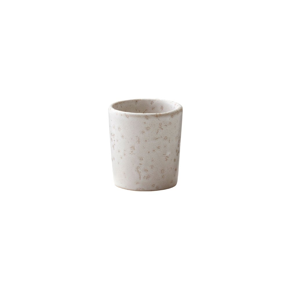 "Bitz Basics" matinės kreminės spalvos keramikos kiaušinių puodelis
