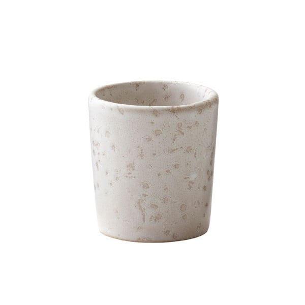 "Bitz Basics" matinės kreminės spalvos keramikos kiaušinių puodelis