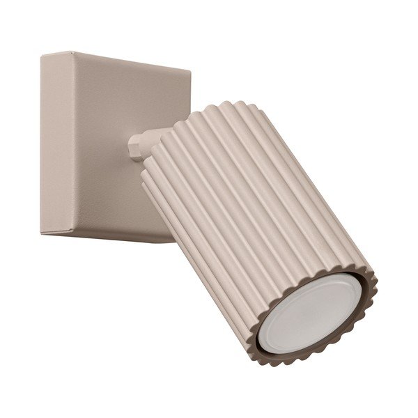 Taupe spalvos iš metalo taškinis šviestuvas 8x16 cm Gleam – Sollux