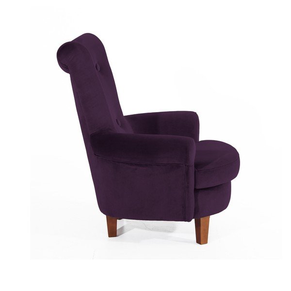 Violetinis fotelis Max Winzer Tilly-image-1