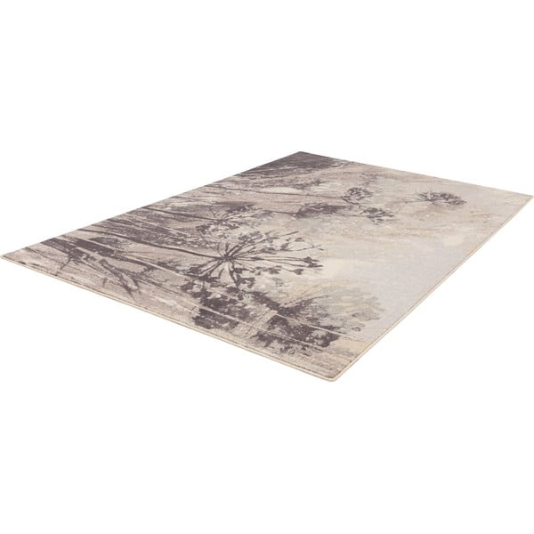 Kilimas iš vilnos pilkos spalvos/kreminės spalvos 133x180 cm Lissey – Agnella-image-4