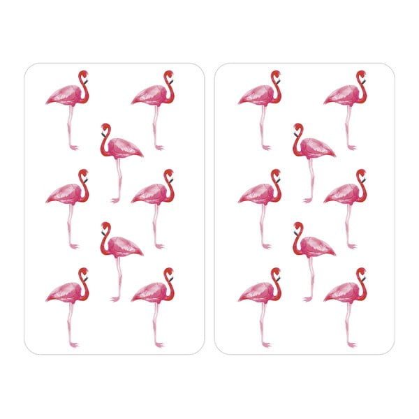 2 stiklinių dangtelių rinkinys, skirtas "Wenko Flamingo" viryklei