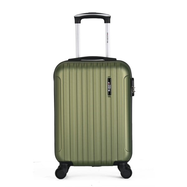 Bluestar Margo žalias lagaminas ant ratukų, 37 l