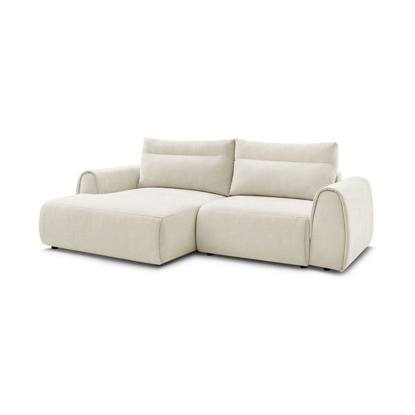 Kampinė sofa smėlio spalvos Aden – Bobochic Paris-image-3