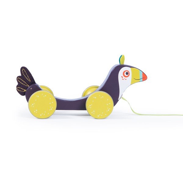 Traukiamas žaislas Toucan - Moulin Roty-image-3