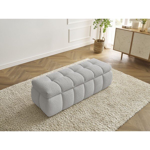 Iš boucle suolas šviesiai pilkos spalvos Mont Blanc – Bobochic Paris-image-3