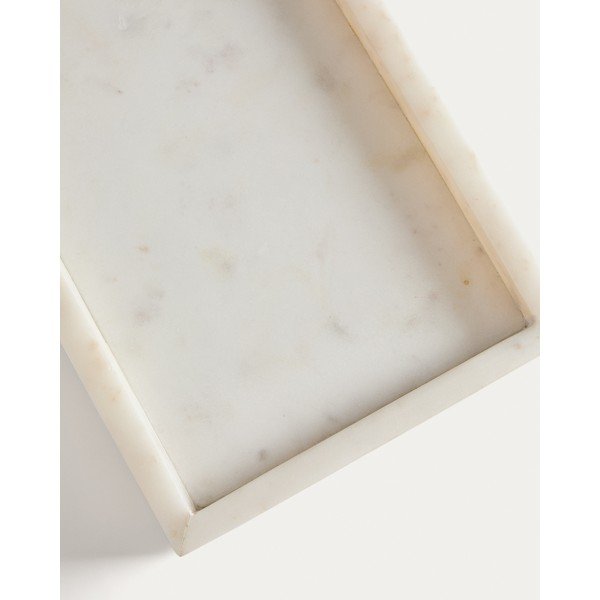 Iš marmuro dekoratyvinis padėklas 18x35 cm Serela – Kave Home-image-4